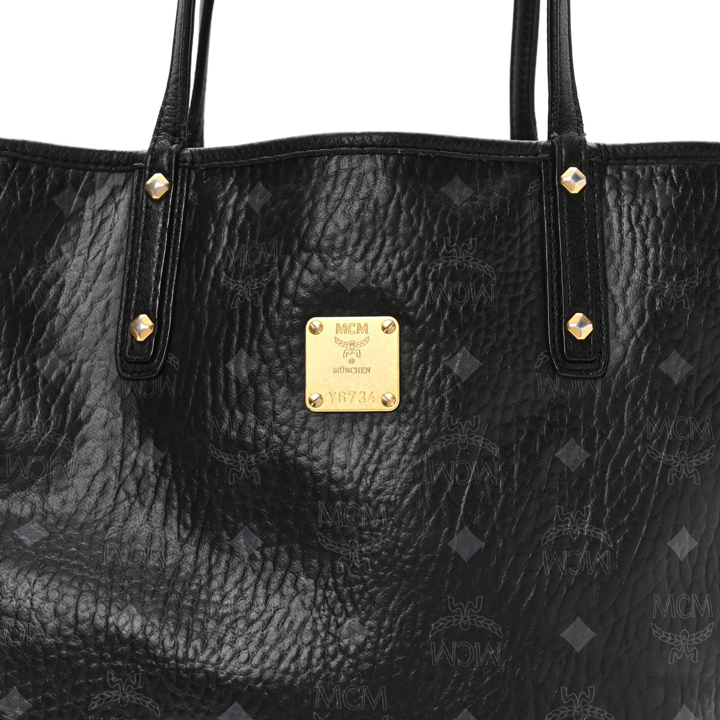 Medium Project Reversible Shopper Tote Black