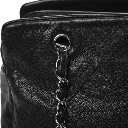 Chanel Calfskin Small Diamond Stitch Tote Black 9 of 13