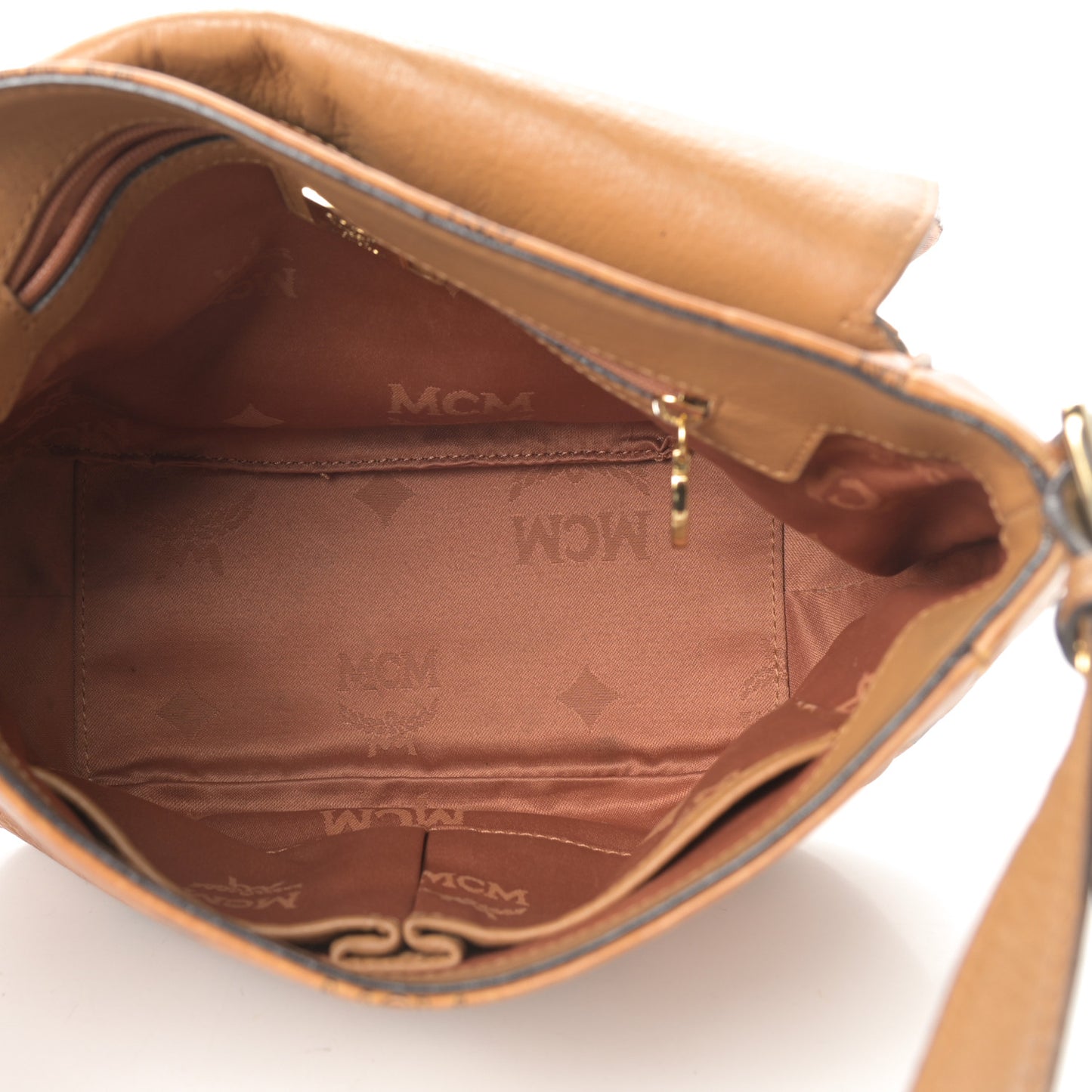 Visetos Heritage Crossbody Cognac