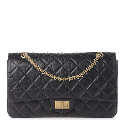 Chanel Aged Calfskin Quilted 2.55 Reissue 227 Flap Black 1 of 10