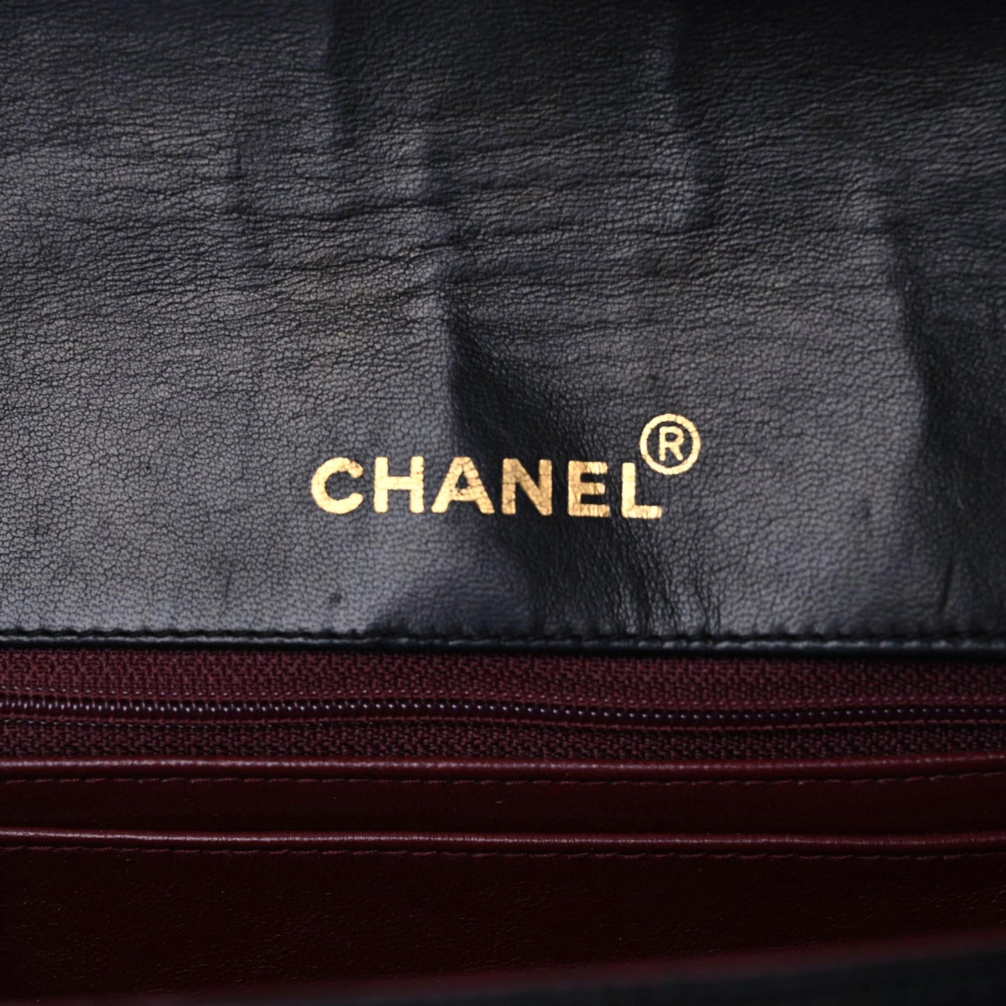 Lambskin Quilted Medium Single Flap Black