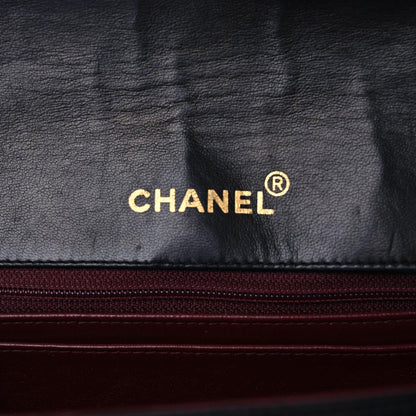Chanel Lambskin Quilted Medium Single Flap Black 6 of 21