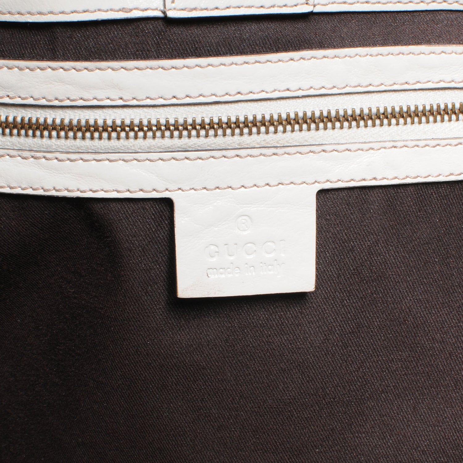 Gucci Monogram Medium Interlocking Icon Tote Ivory 6 of 7