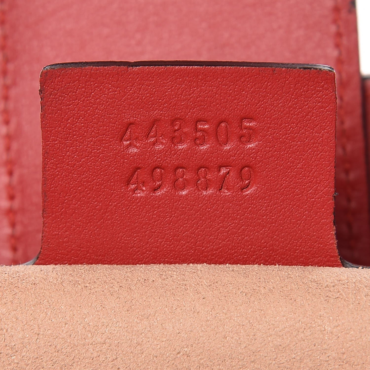 Gucci Calfskin Matelasse Medium GG Marmont Tote Hibiscus Red 8 of 8