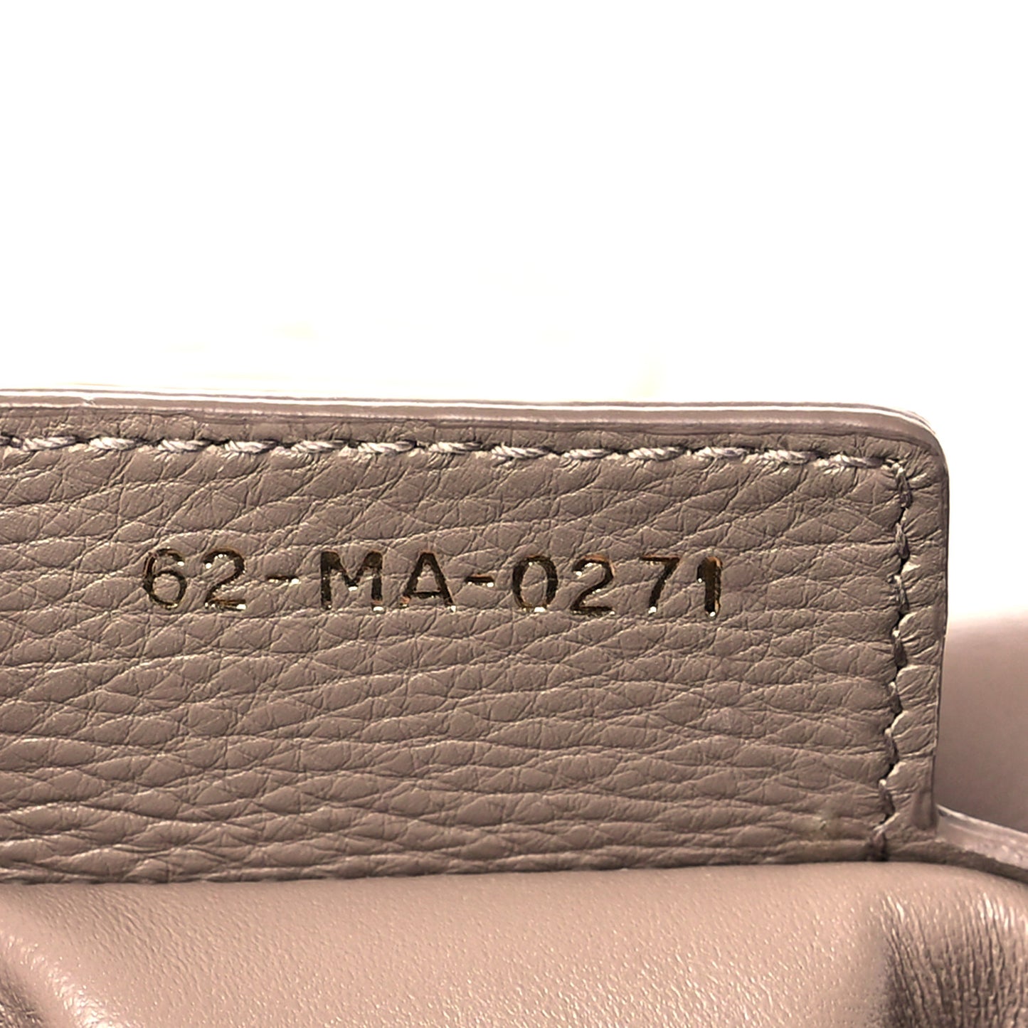 Calfskin Cannage Small Caro Bag Taupe