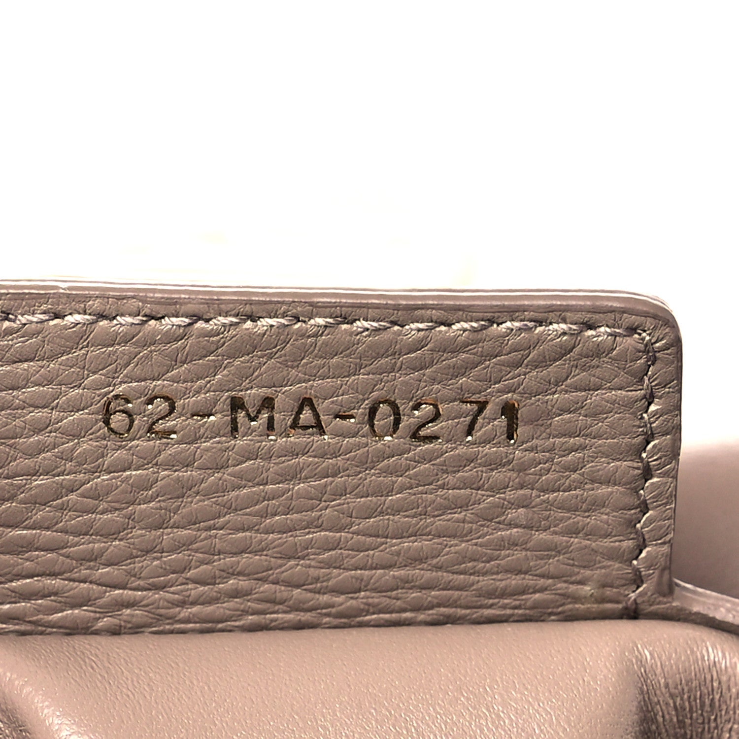Christian Dior Calfskin Cannage Small Caro Bag Taupe 7 of 11
