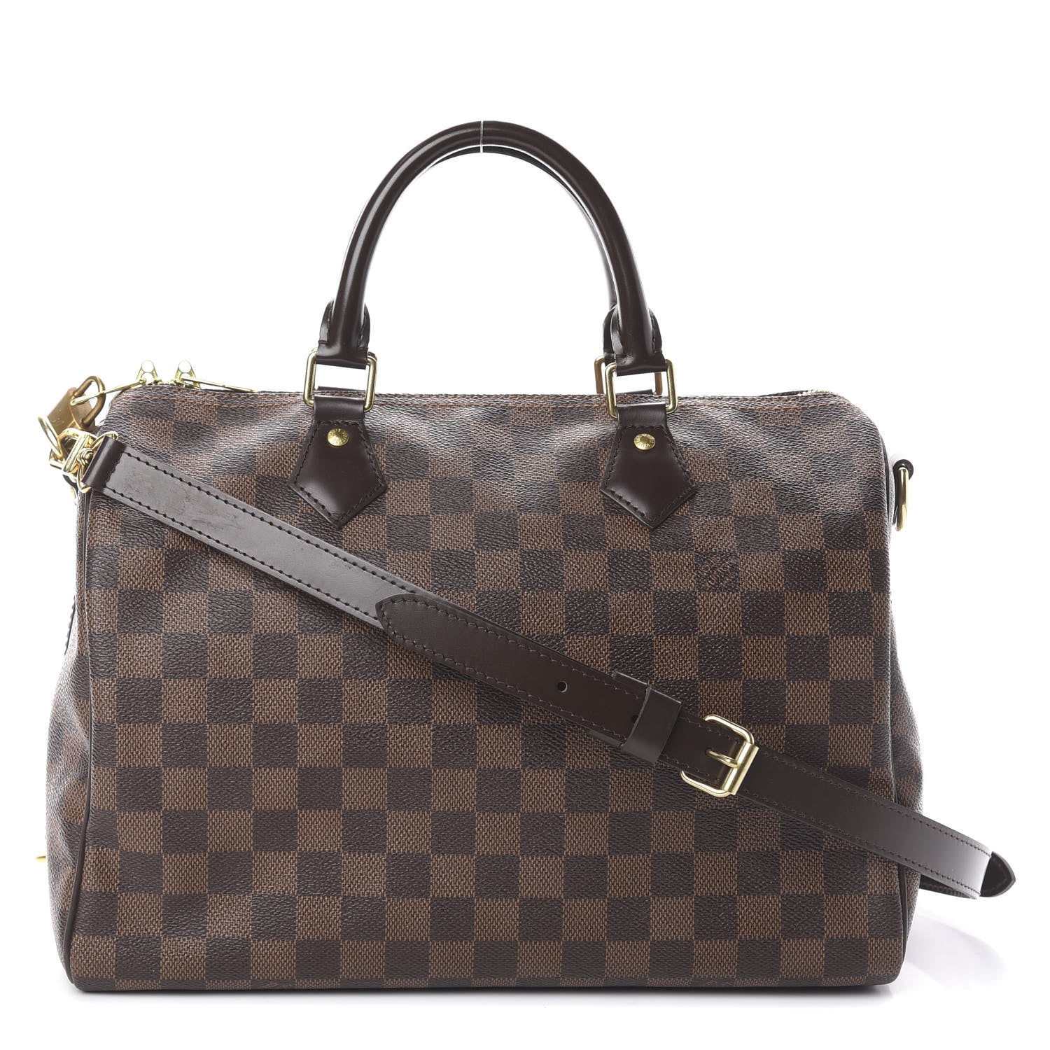 Louis Vuitton Damier Ebene Speedy Bandouliere 30 1 of 9