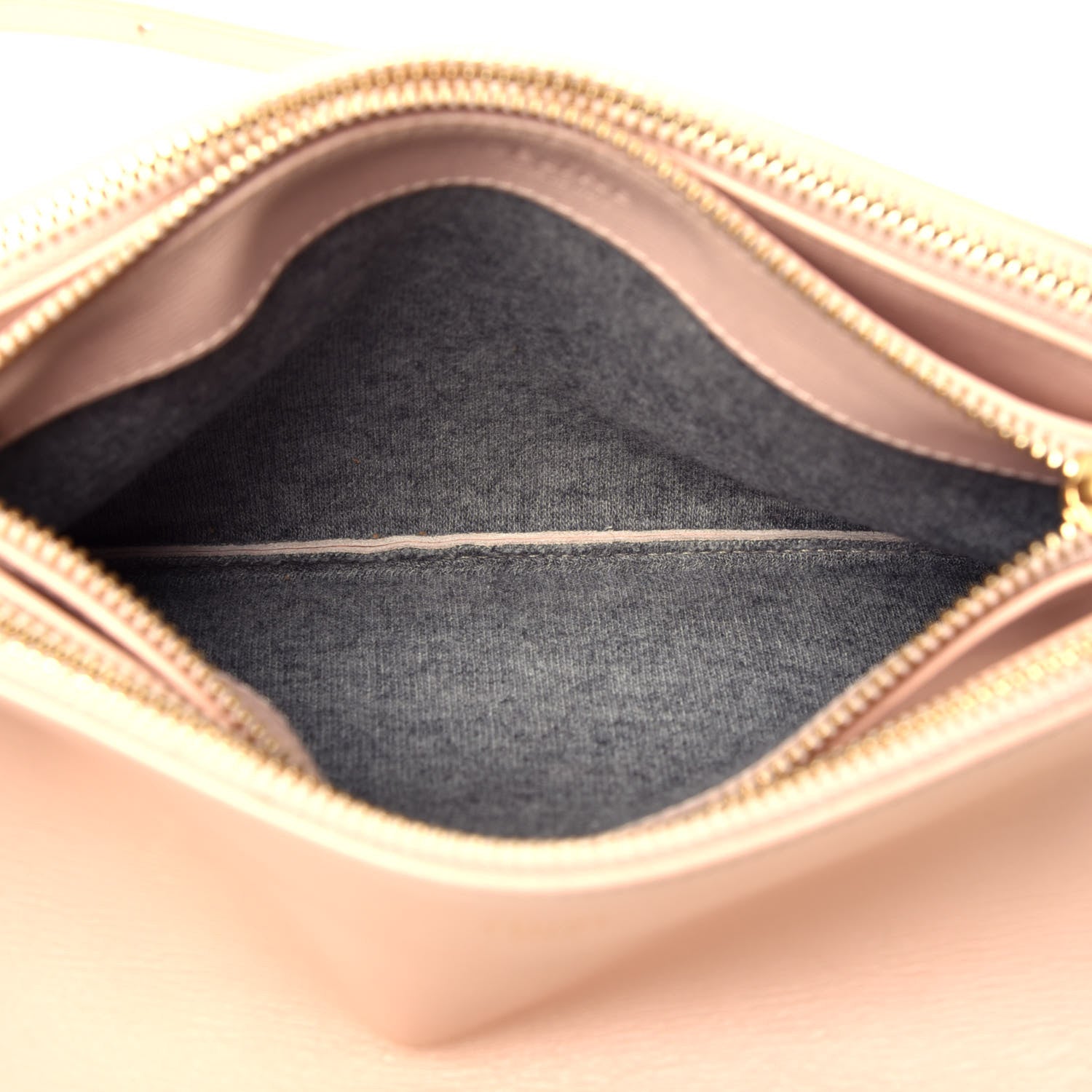 Celine Liege Calfskin Small Trio Crossbody Bag Blush 5 of 10