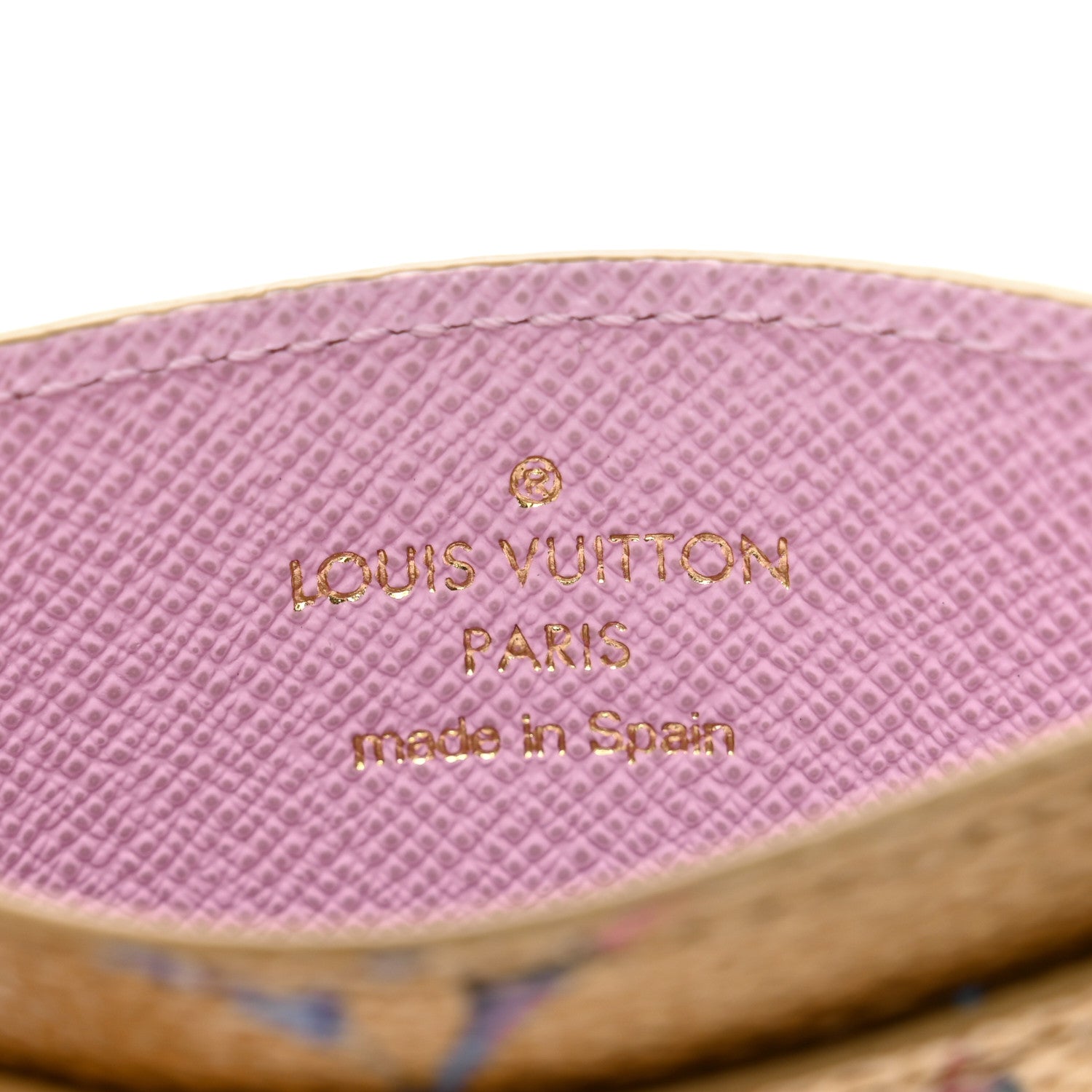 Louis Vuitton Metallic Monogram LV Garden Card Holder Gold 5 of 6