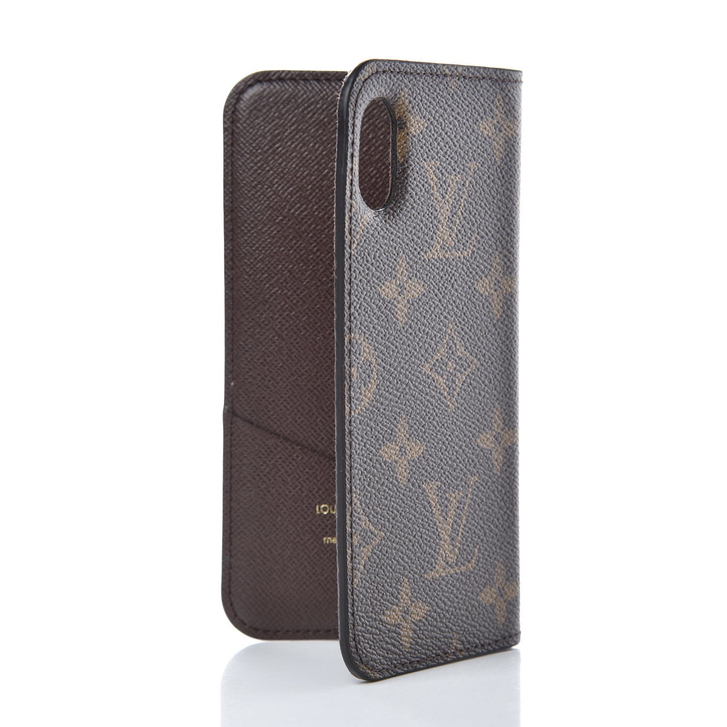 Monogram iPhone X Folio Case