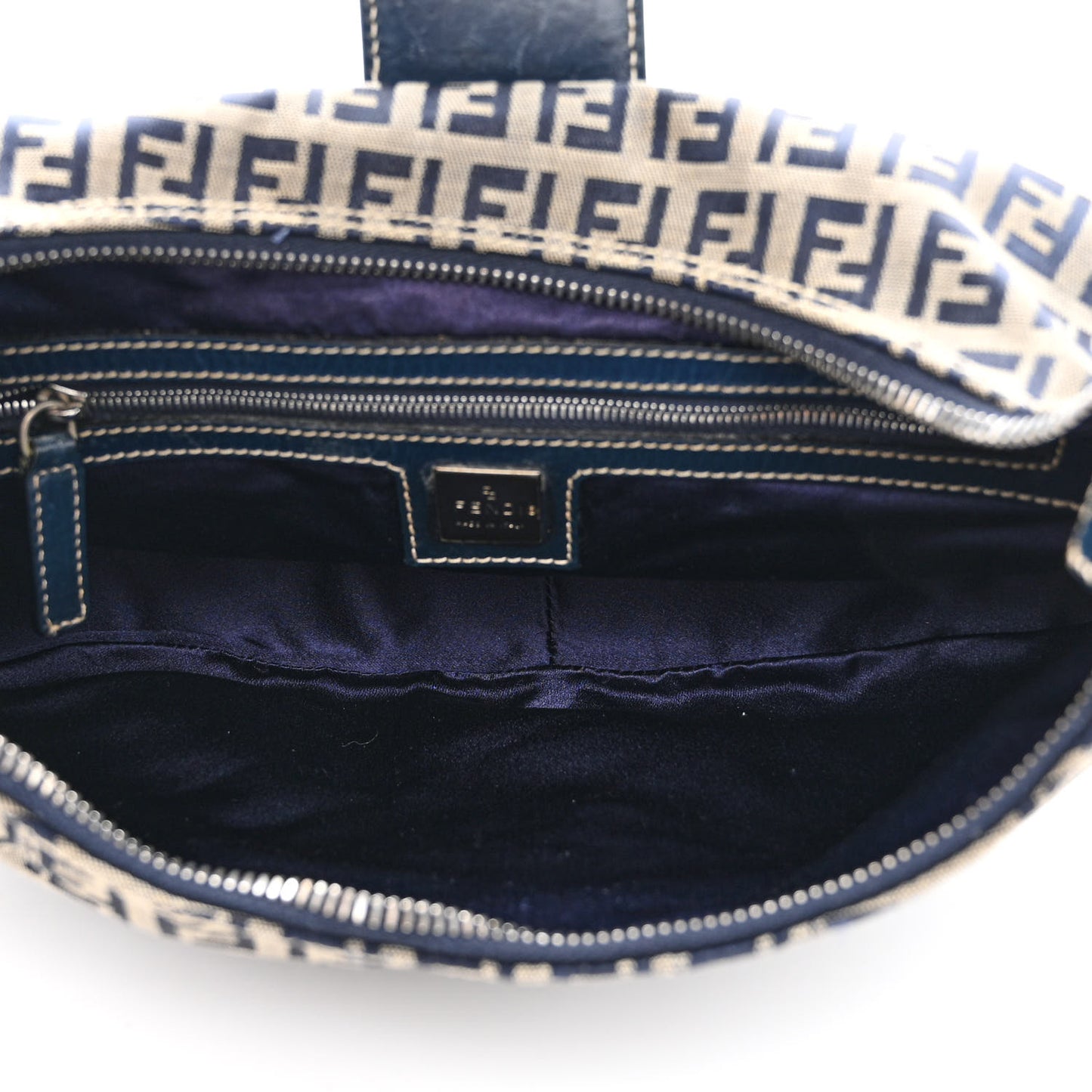 Zucchino Half Moon Baguette Navy Blue
