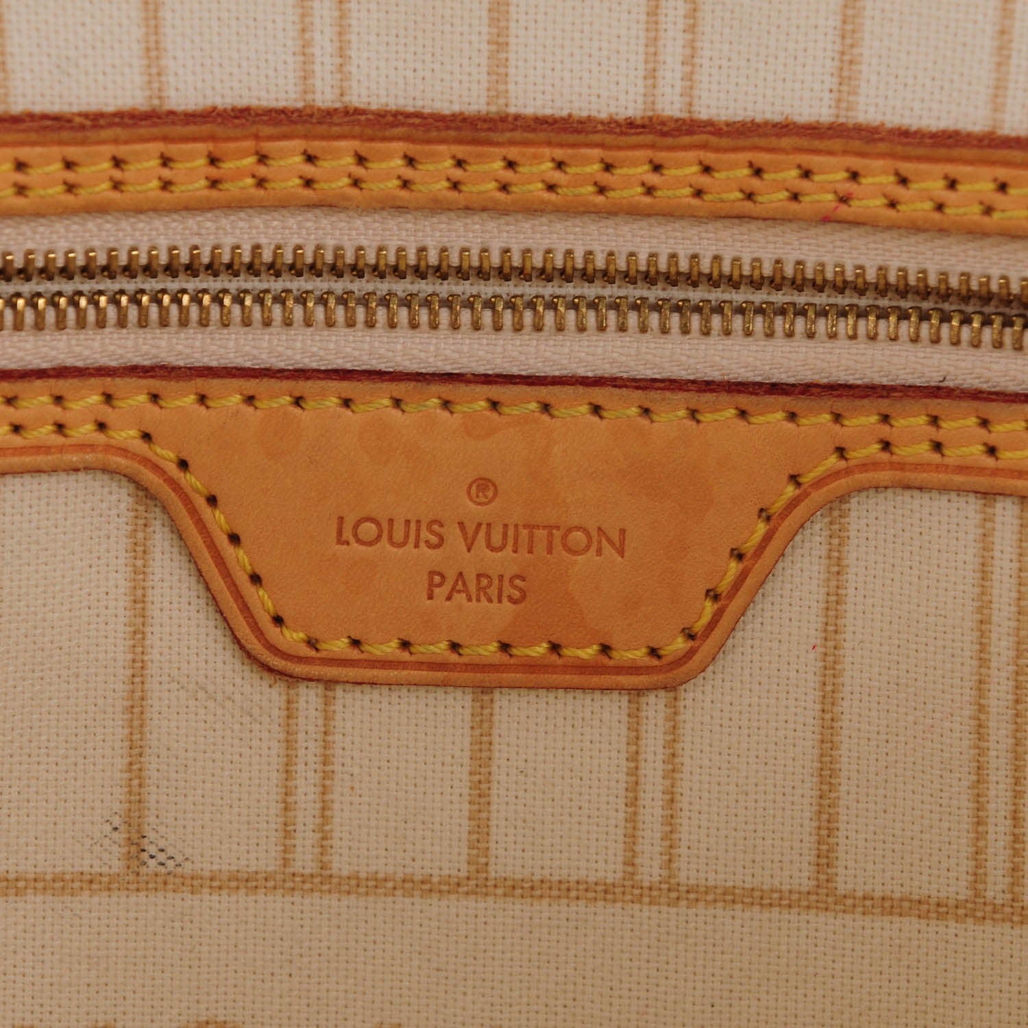 Louis Vuitton Damier Azur Neverfull MM 9 of 10