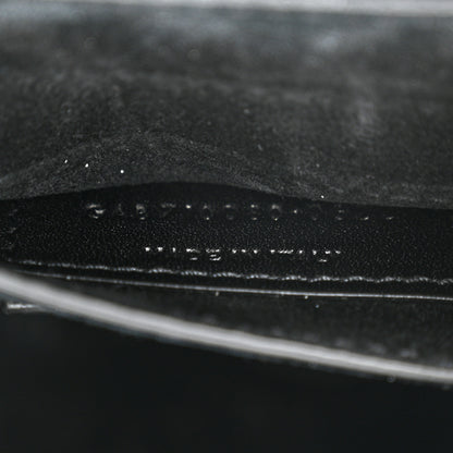 Saint Laurent Patent Matelasse Monogram June Box Bag Black 7 of 10