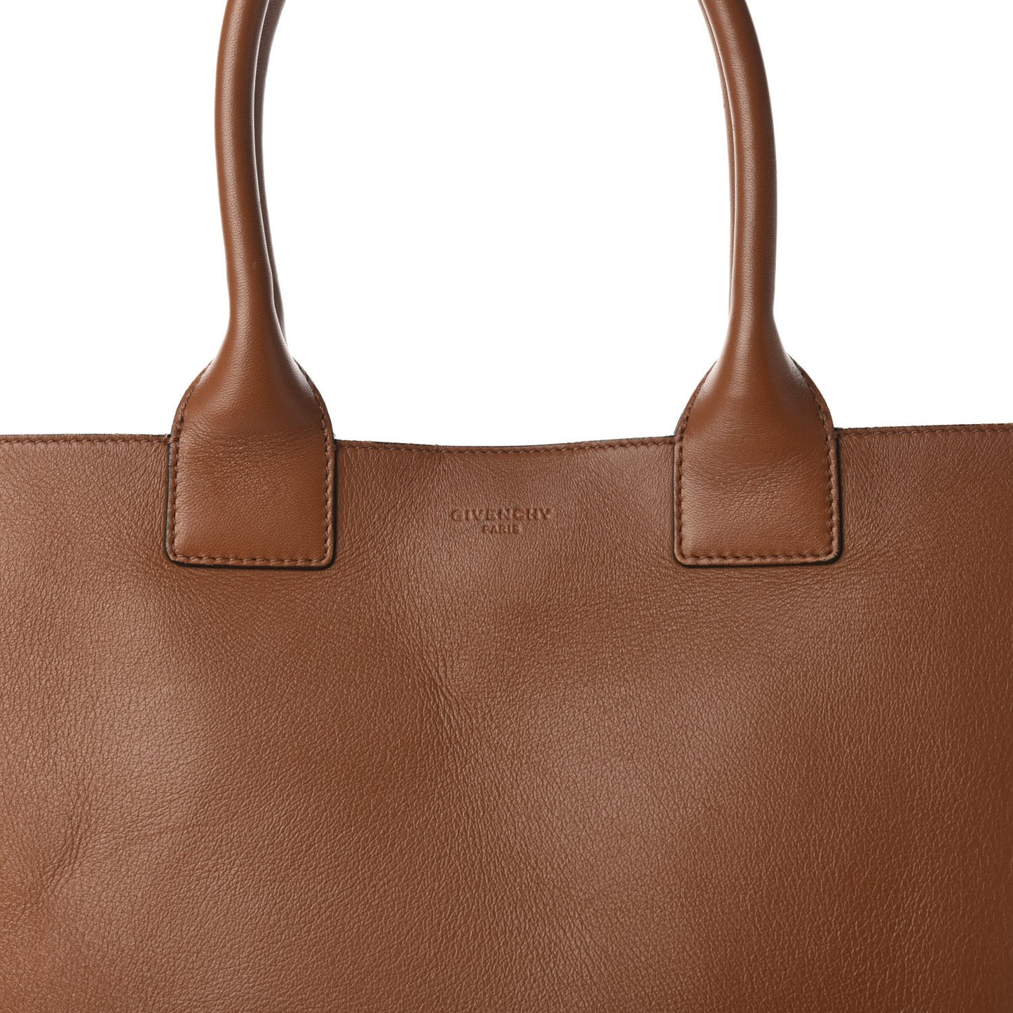 Nappa Easy Tote Tan Black