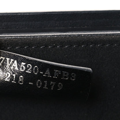 Fendi Vitello Grace Light Logo Horizontal Box Crossbody Bag Black 7 of 9