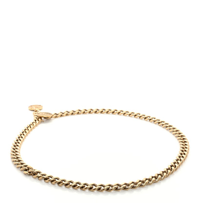 Chanel Metal Chain CC Medallion Belt Gold 2 of 4