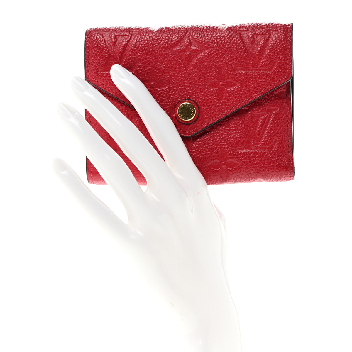 Empreinte Victorine Wallet Scarlet