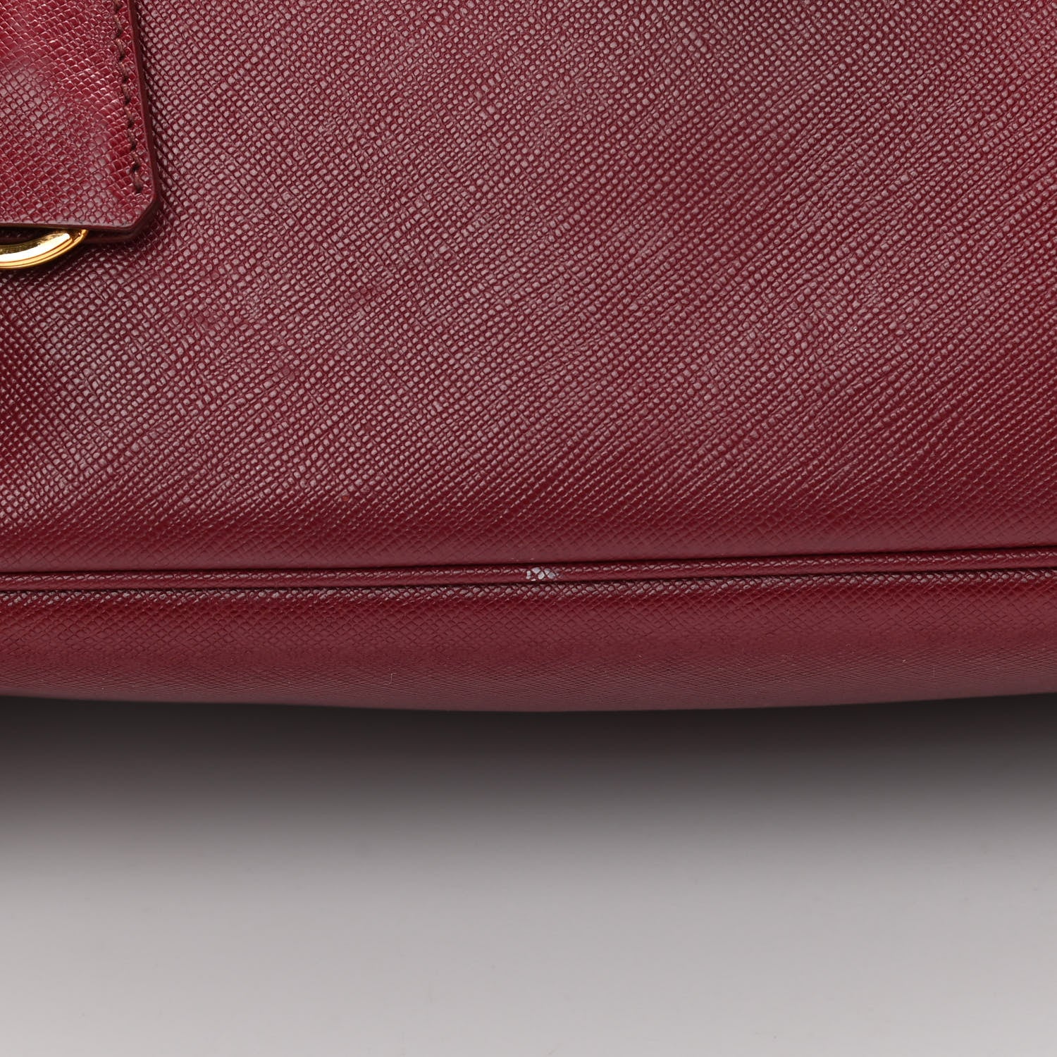 Prada Saffiano Lux Large Tote Cherry 22 of 24