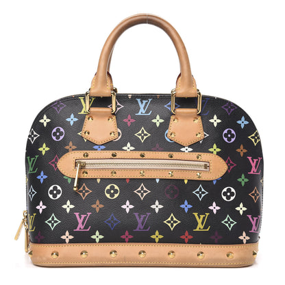 Louis Vuitton Monogram Multicolor Alma Black 1 of 16