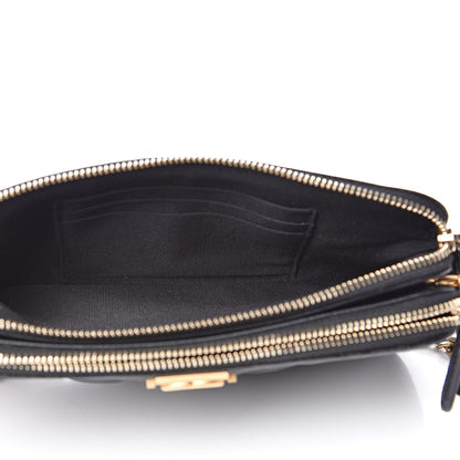 Chanel Caviar Quilted Small Boy Clutch With Chain Black 5 of 15