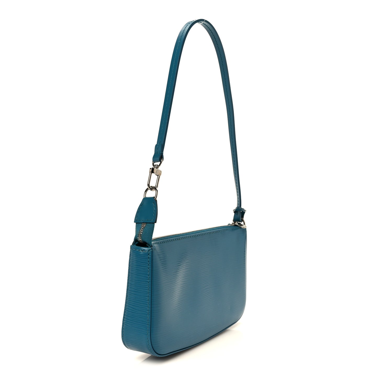Epi Pochette Accessories NM Cyan
