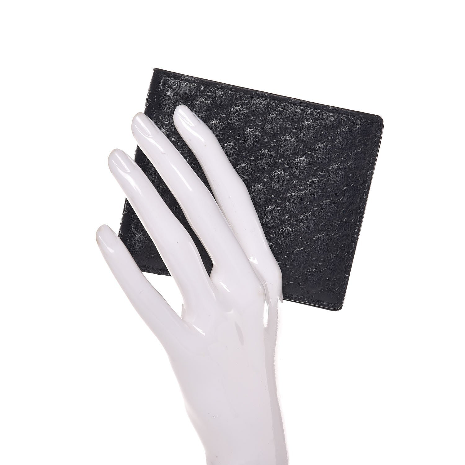 Gucci Soft Microguccissima Avel Bi-Fold Wallet Blue 2 of 8