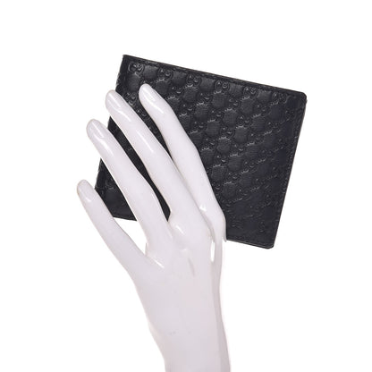 Gucci Soft Microguccissima Avel Bi-Fold Wallet Blue 2 of 8