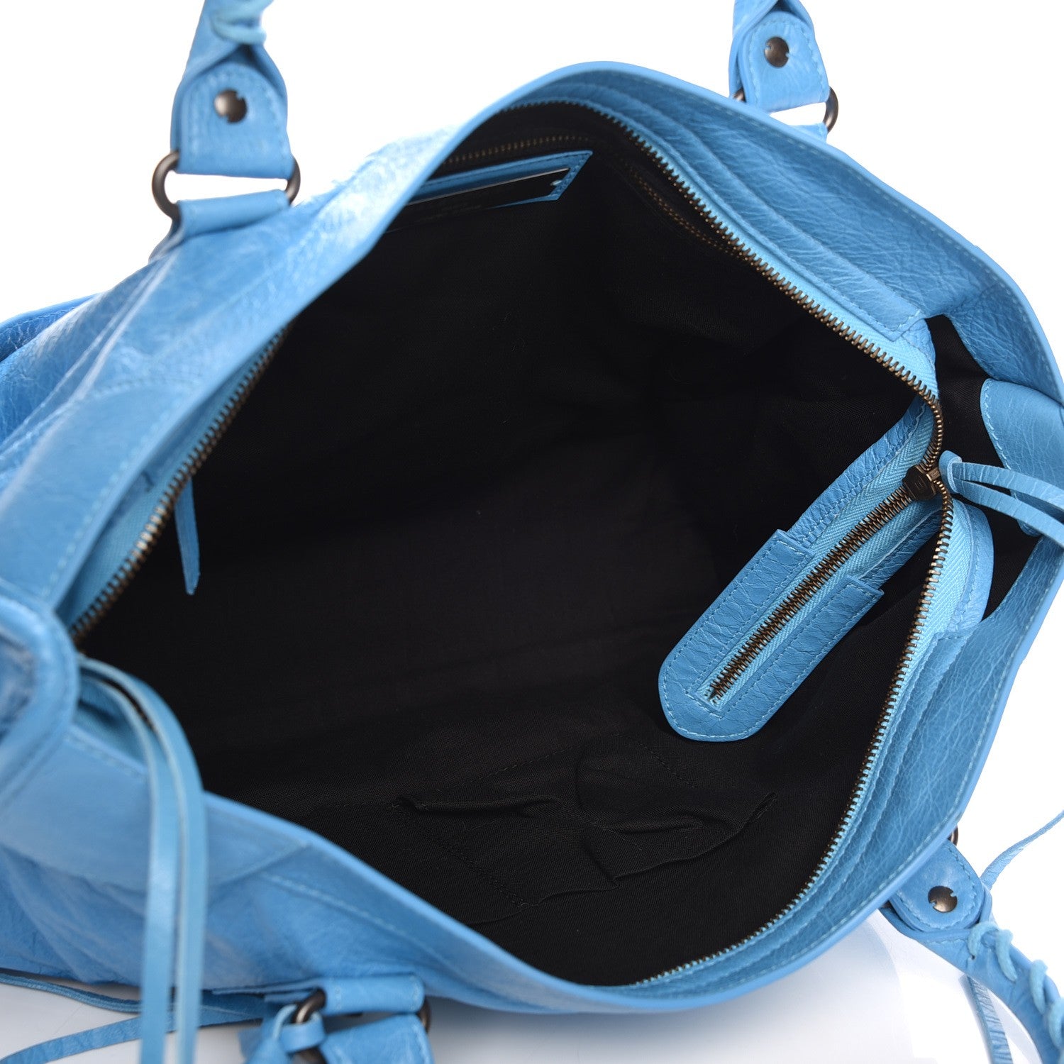 Balenciaga Agneau Classic Hardware City Bleu Azur Clair 6 of 8