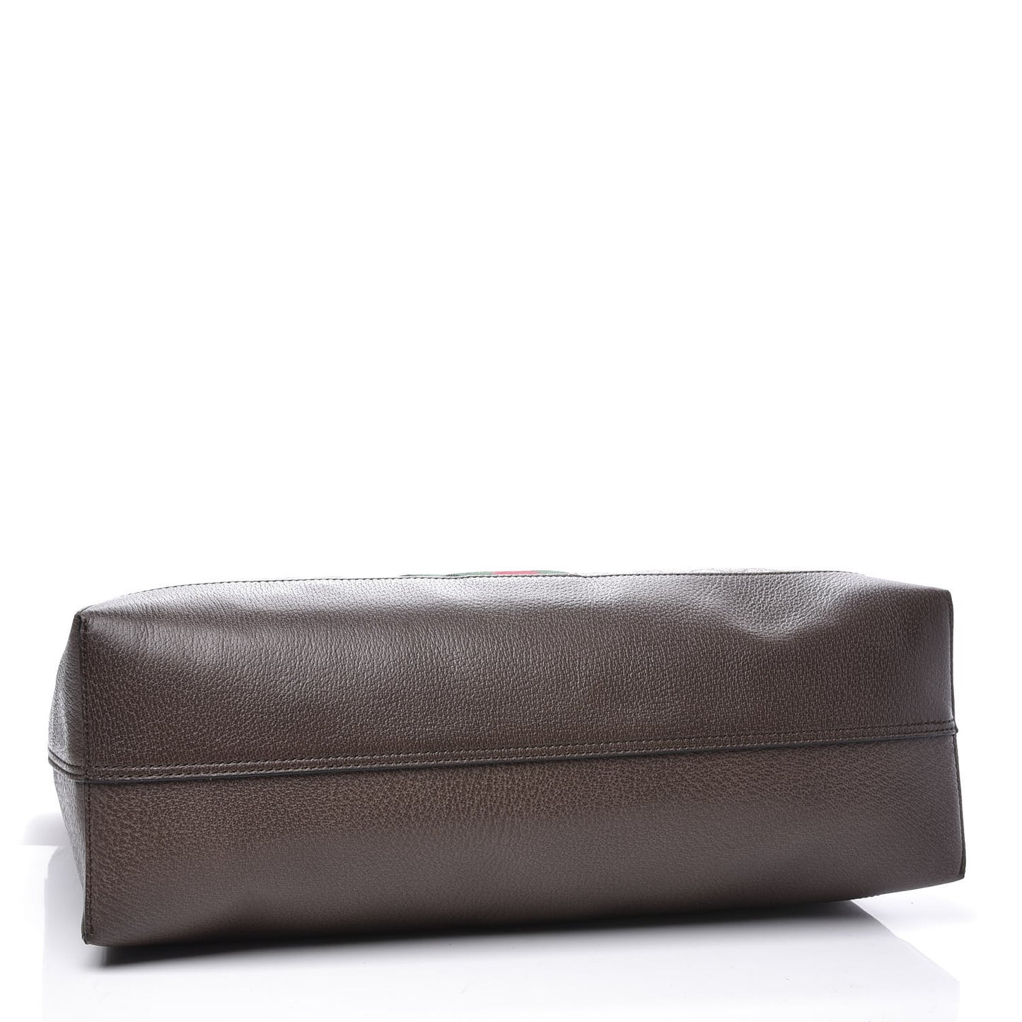 GG Supreme Monogram Web Ophidia Tote Brown