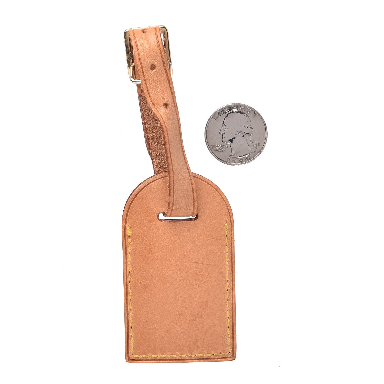 Louis Vuitton Vachetta Small Luggage Tag 2 of 5