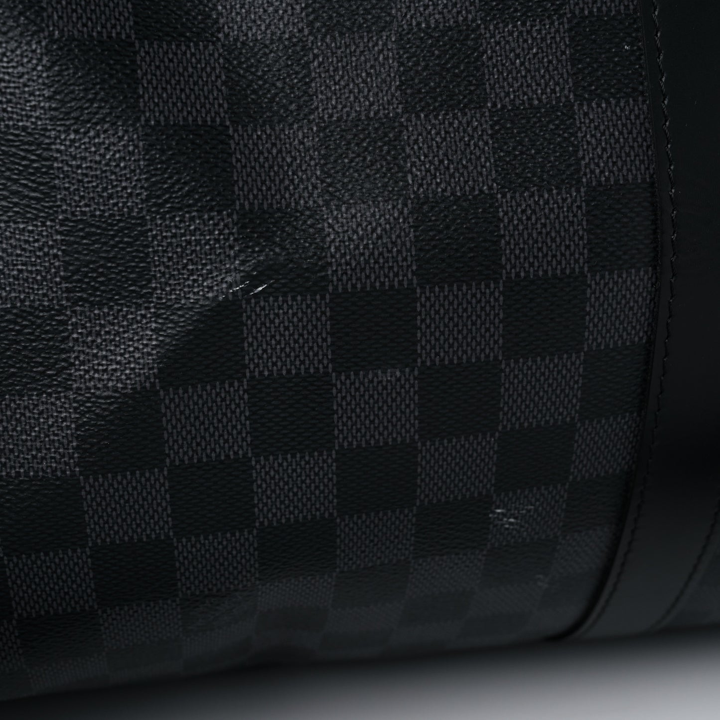 Damier Graphite Keepall Bandouliere 55