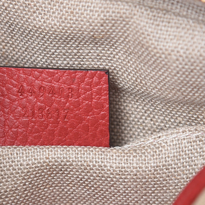 Gucci Monogram Mini Bree Messenger Bag Red 7 of 10