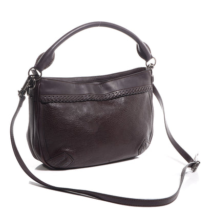 Burberry Soft Leather Waltham Plum 6 of 13