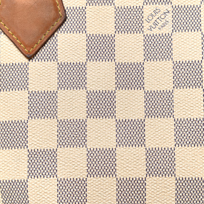 Louis Vuitton Damier Azur Saleya MM 6 of 28