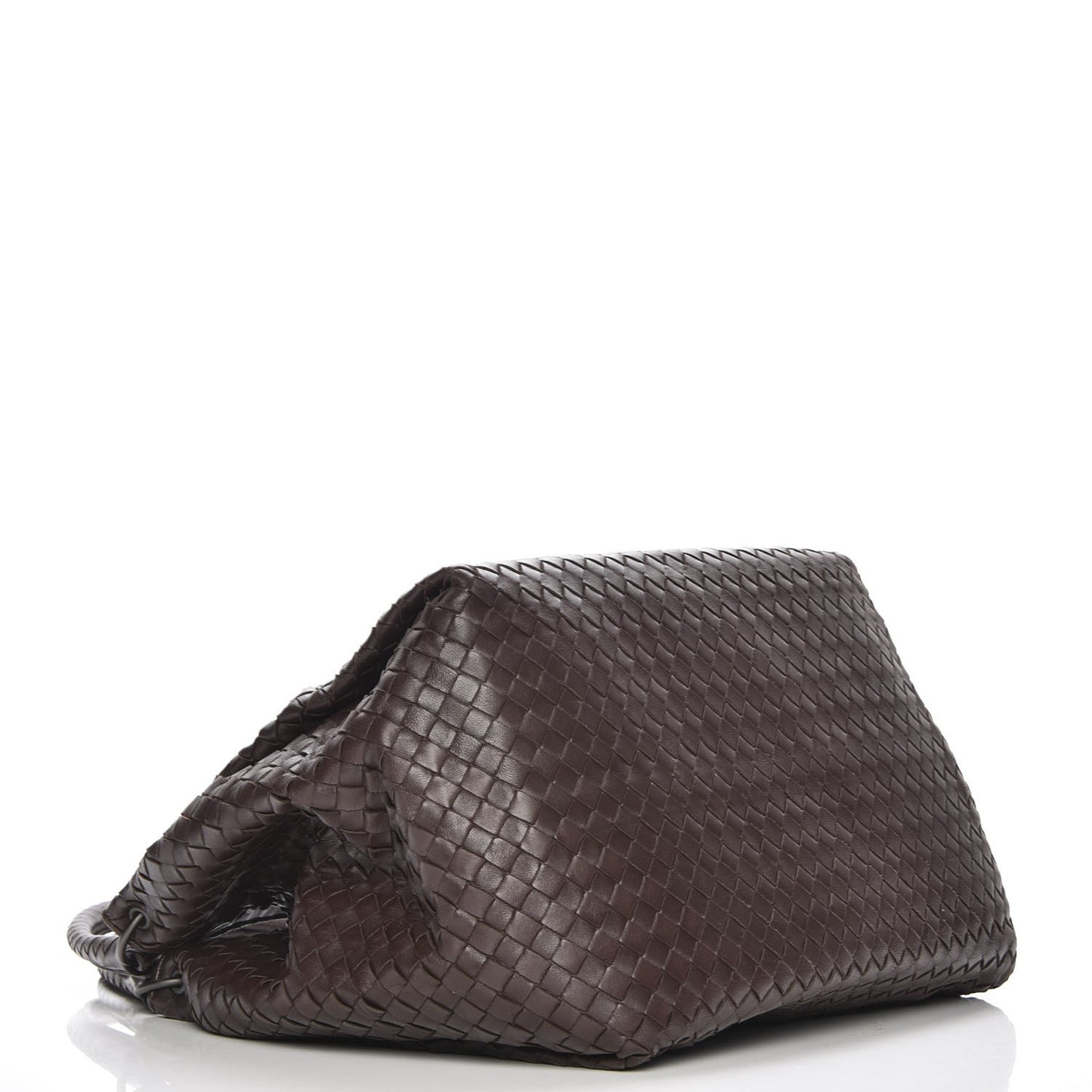 Nappa Intrecciato Parachute Bag Ebano
