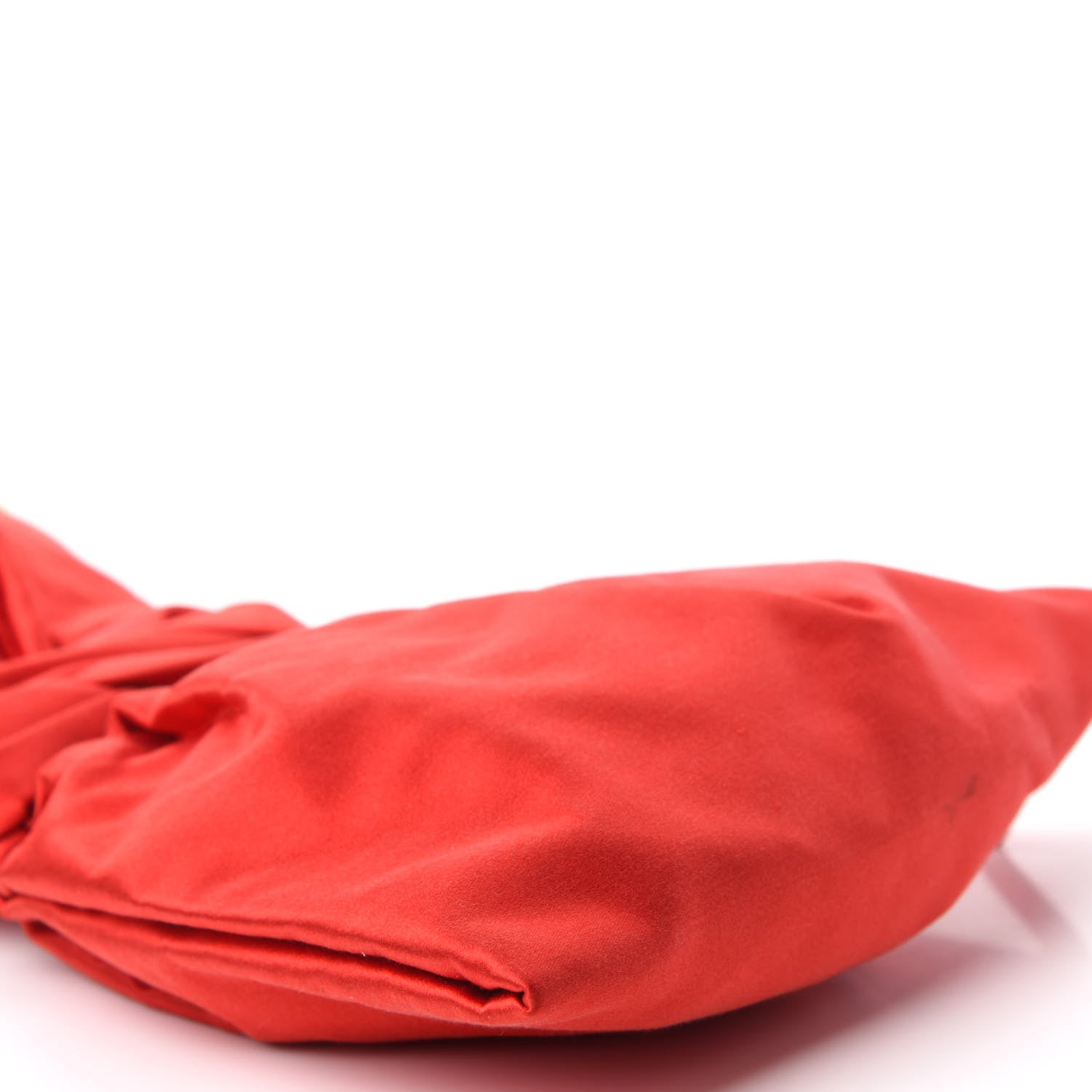 Valentino Garavani Satin Noeud D'Amour Bow Clutch Red 8 of 11