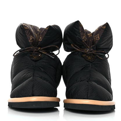Louis Vuitton Nylon Monogram Pillow Comfort Ankle Boot 41 Black 2 of 7