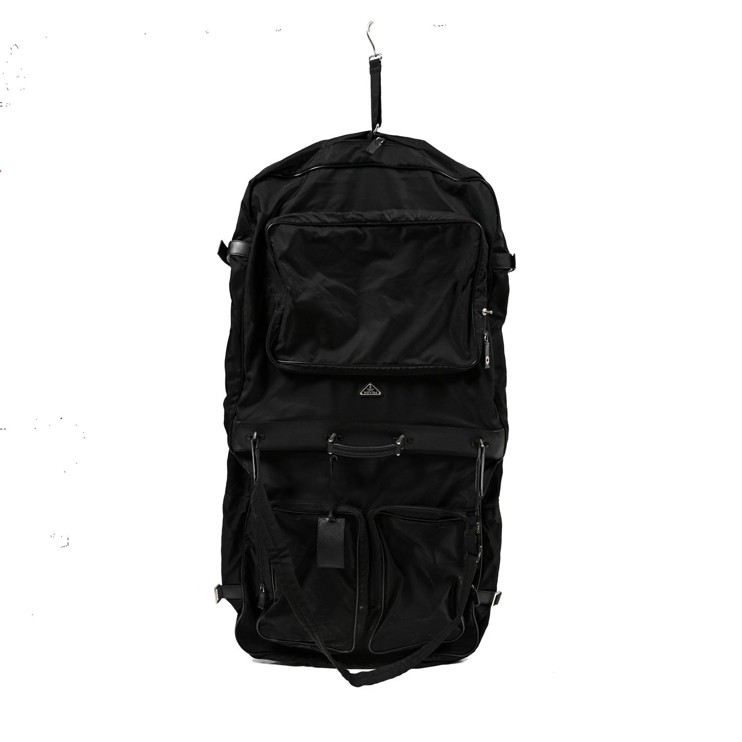 Tessuto Nylon Garment Bag Black