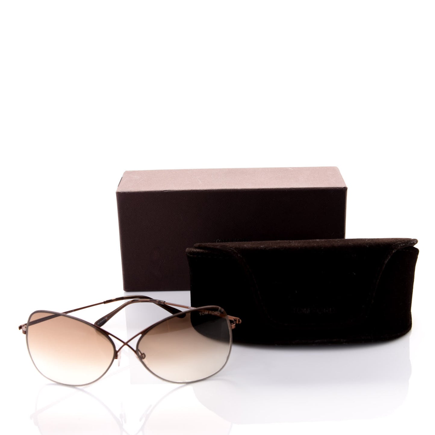 Colette Butterfly Sunglasses TF250 Brown