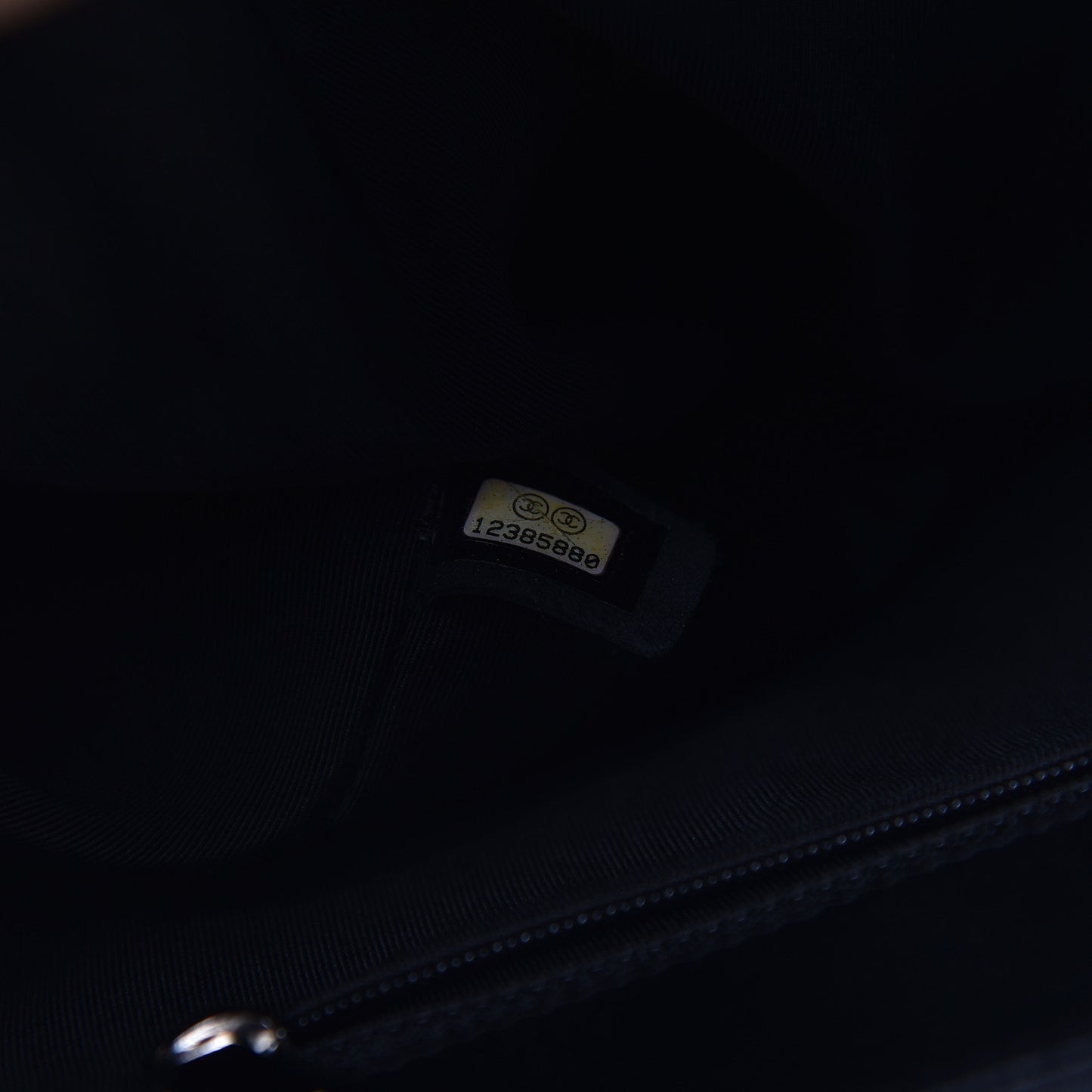 Calfskin Cerf Shopper Tote Black