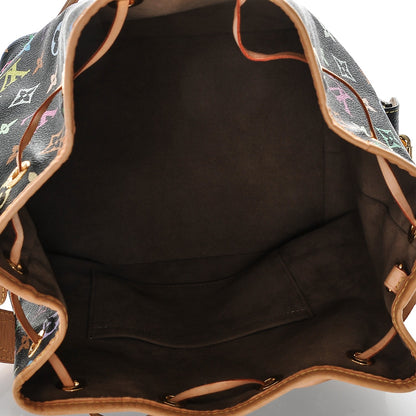 Louis Vuitton Monogram Multicolor Petit Noe Black 5 of 6