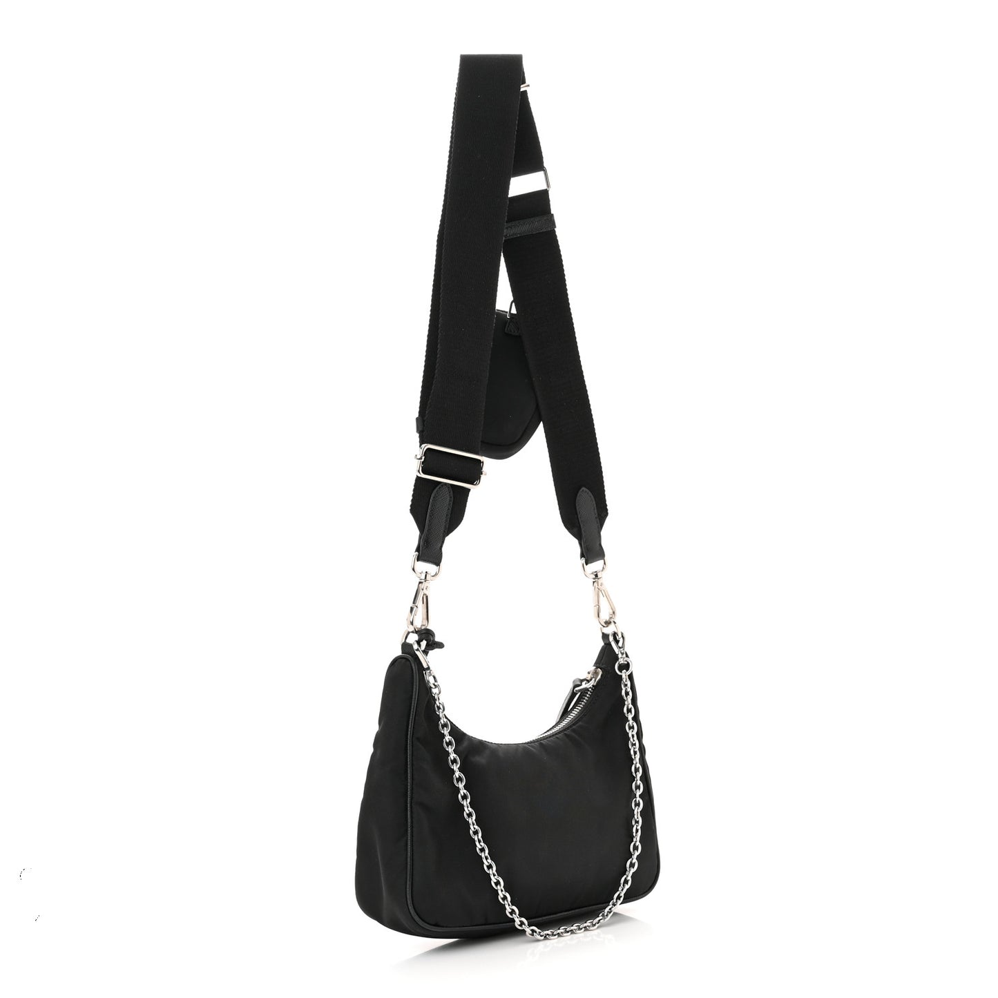 Nylon Re-Edition 2005 Shoulder Bag Black