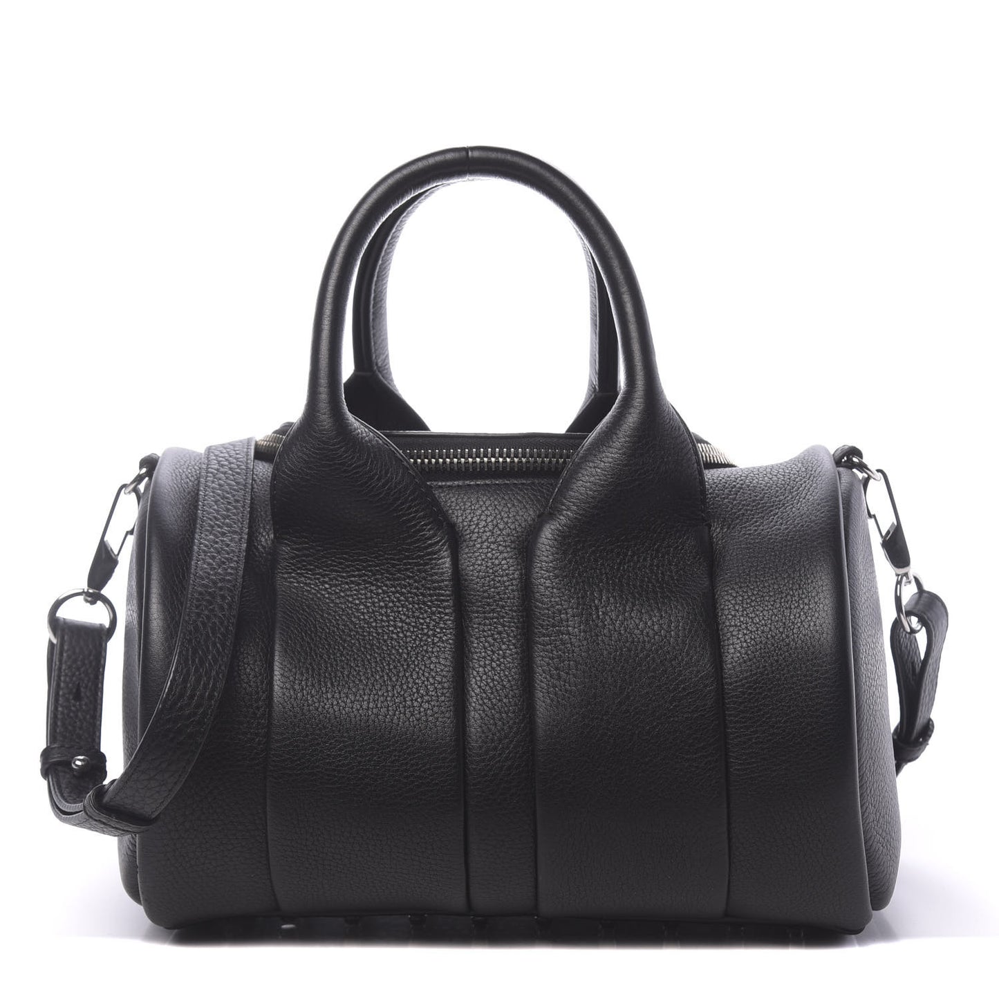 Pebbled Calfskin Rockie Black Rhodium Hardware