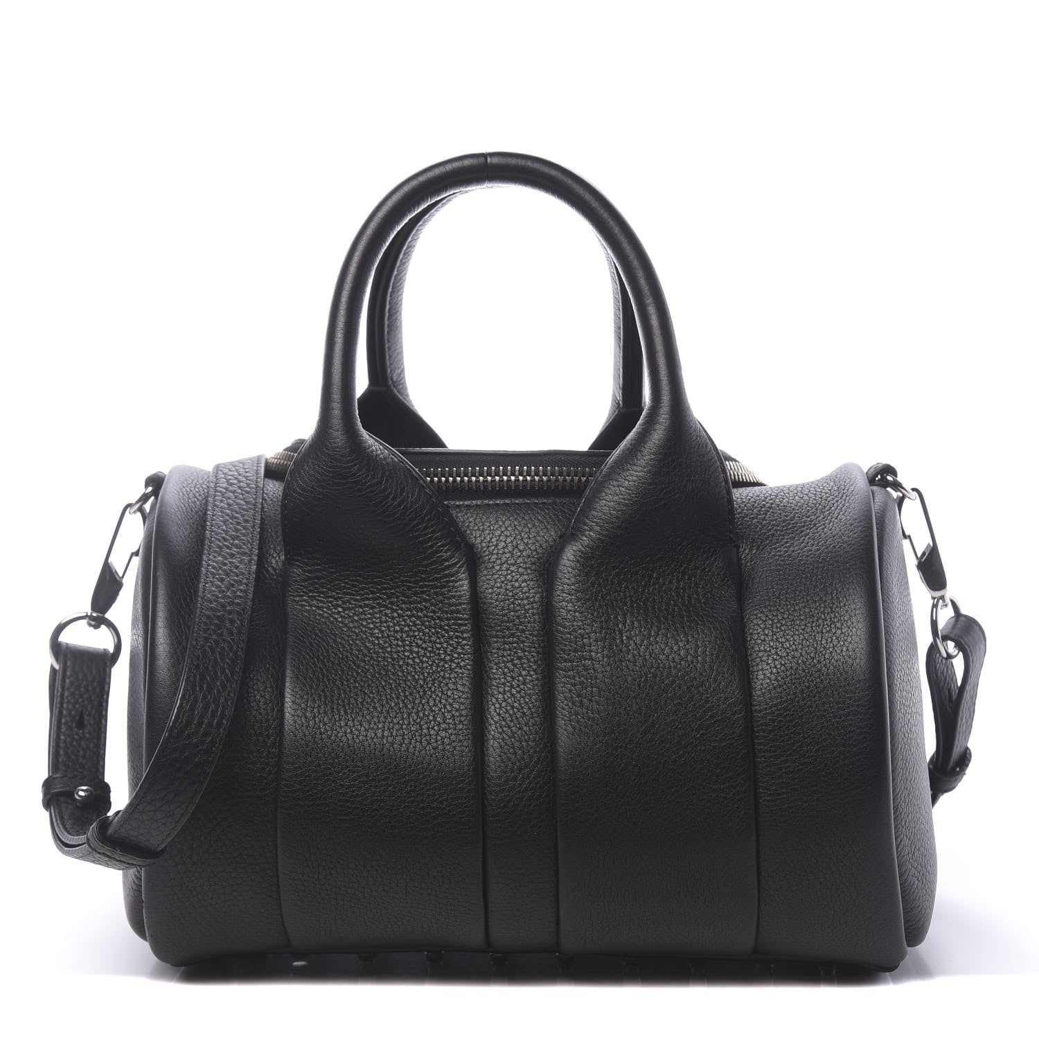 Alexander Wang Pebbled Calfskin Rockie Black Rhodium Hardware 1 of 12