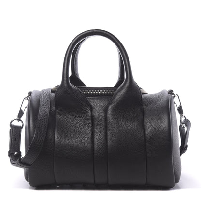 Alexander Wang Pebbled Calfskin Rockie Black Rhodium Hardware 1 of 12