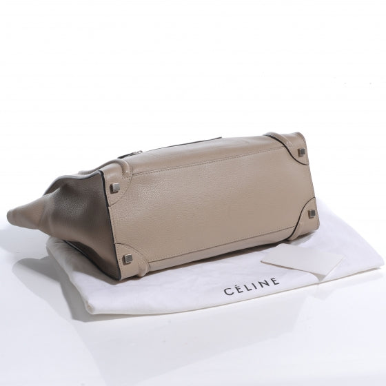 Drummed Leather Shoulder Luggage Dune