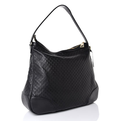 Gucci Soft Microguccissima Margaux Hobo Black 3 of 11