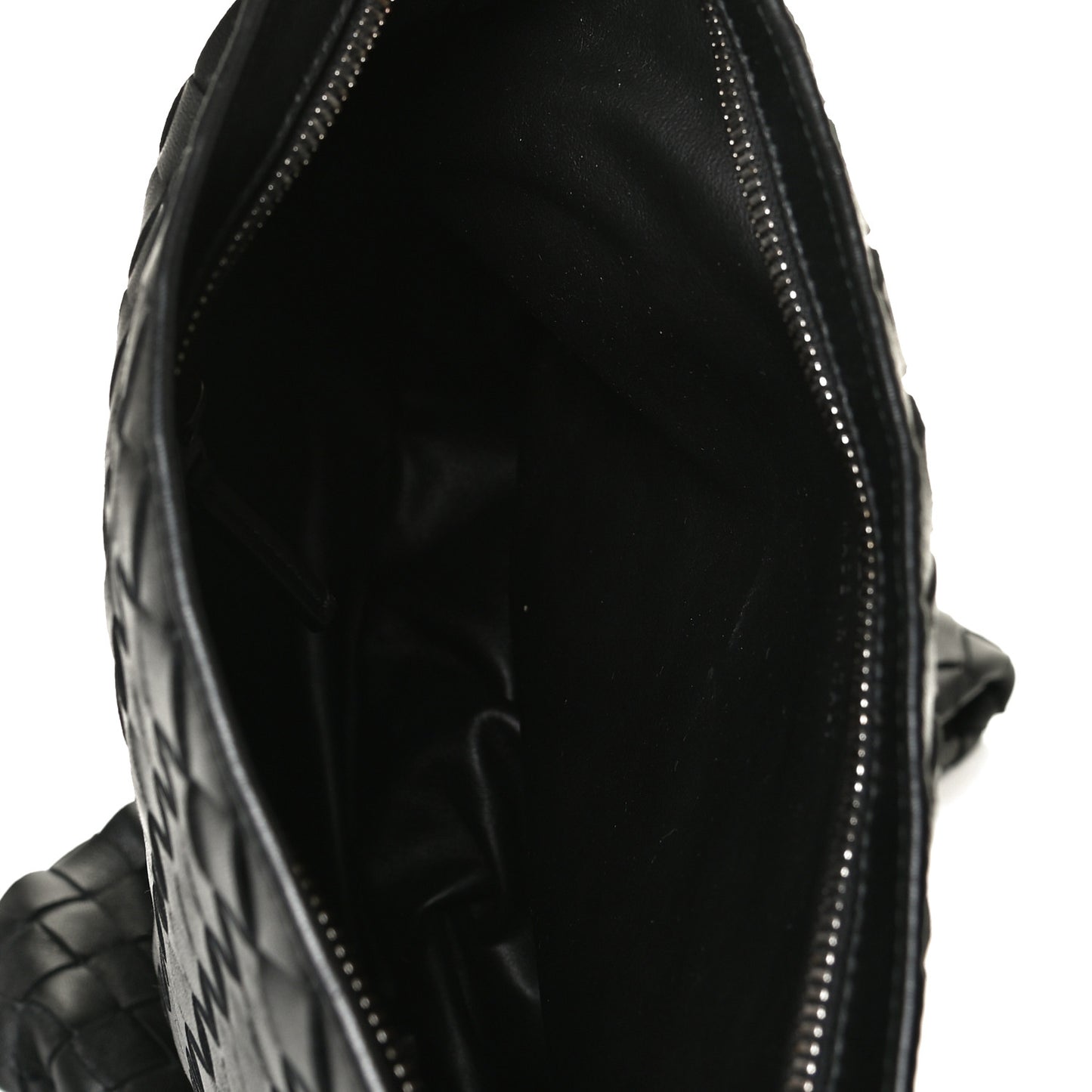 Nappa Intrecciato BV Twist Black