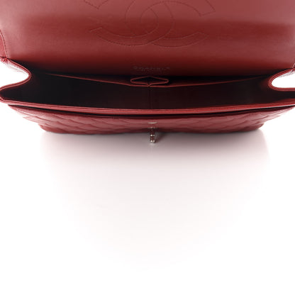 Chanel Caviar Quilted Maxi Double Flap Red 5 of 10