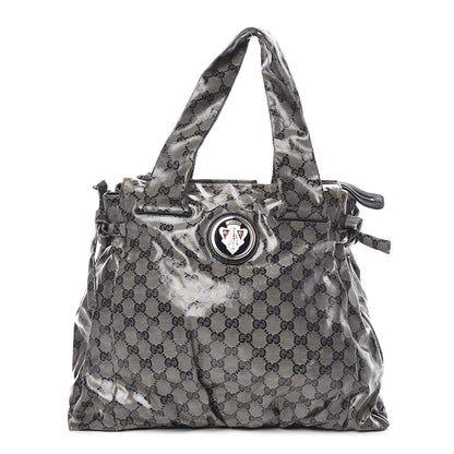 Gucci Crystal Monogram Hysteria Tote Navy Blue 1 of 13